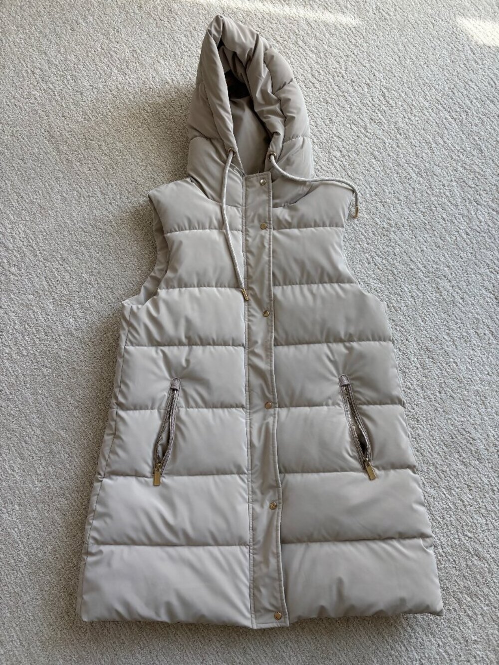 Zara Puffer Vest Women's Size M